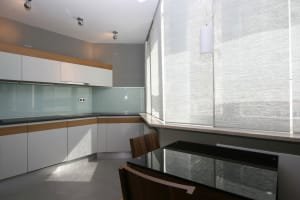 modern flat interiors kitchen design architect full service planning approval